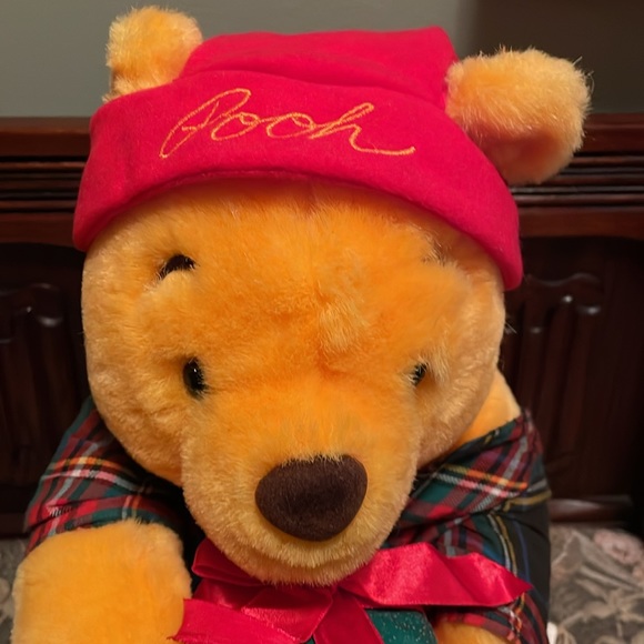 Winnie the Pooh holiday stuffed toy. NWT. - Picture 3 of 14